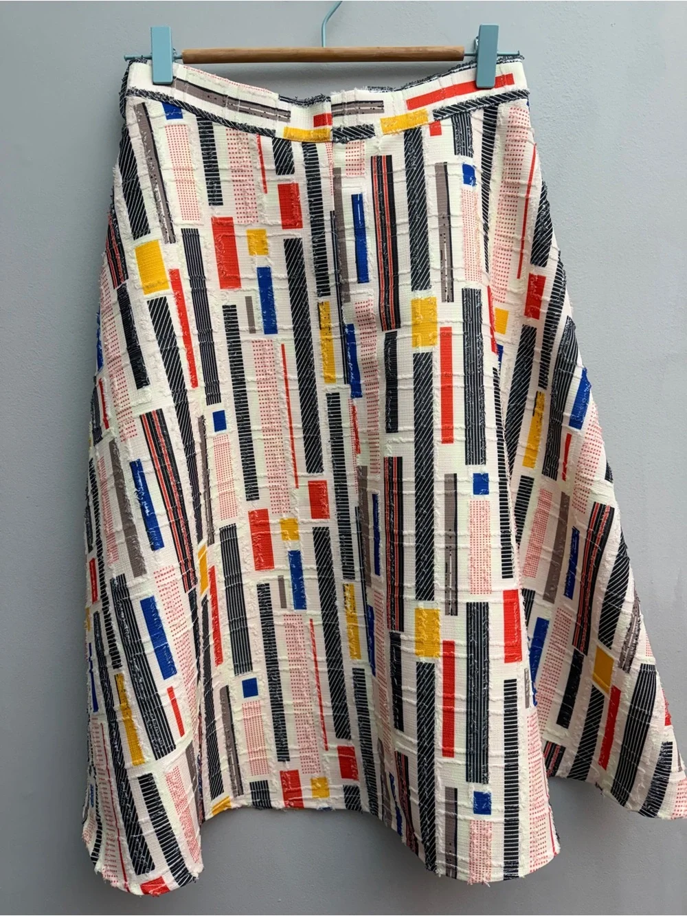 Anthropologie Hutch Willem Circle Skirt with Embroidery Detail, Size 6